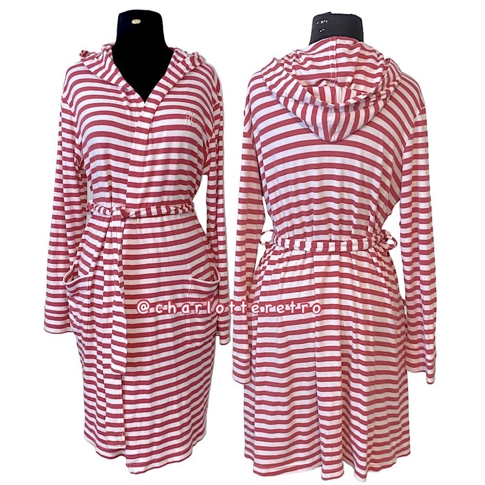 Ralph Lauren Robe w Hood + Pockets